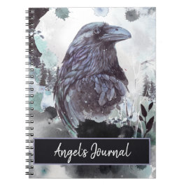 Cuaderno Bloc de notas de personalizable Raven