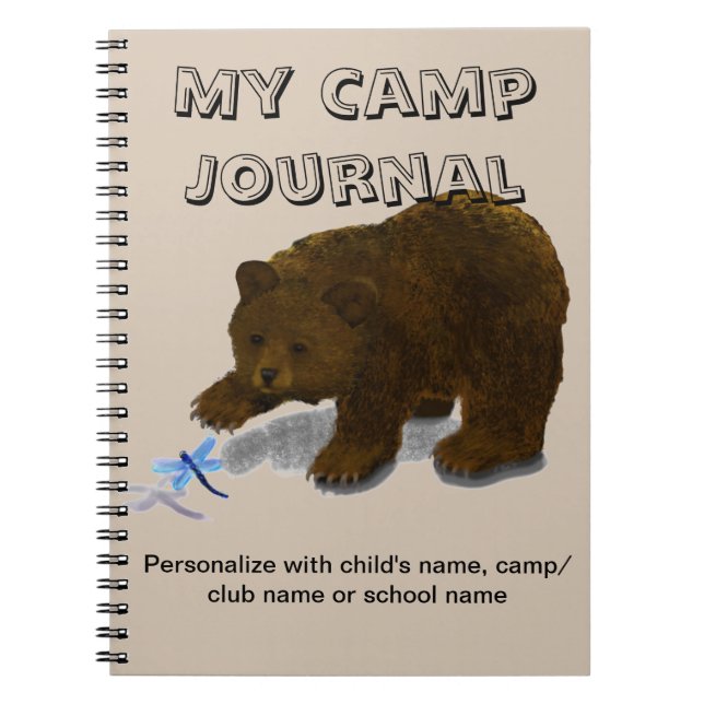 Cuaderno Bloc de notas de Personalizado espiral "My Camp Jo (Frente)