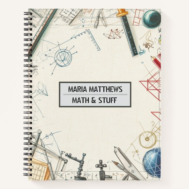 Cuaderno Bloc de notas de personalizado temático (Anverso)