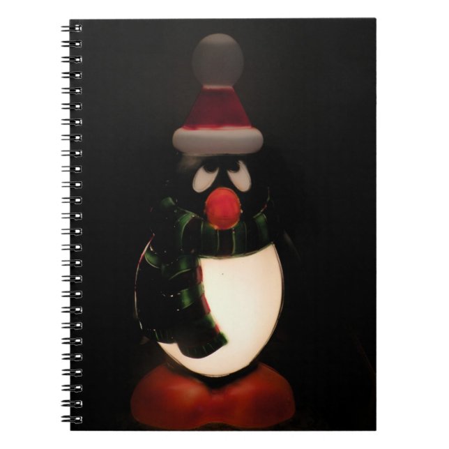 Cuaderno Bloc de notas de pingüino (Frente)