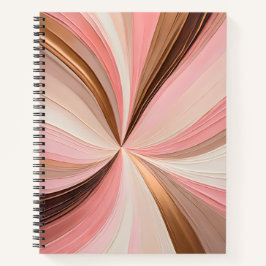 Cuaderno Bloc de notas de pintura de color con pintura al ó