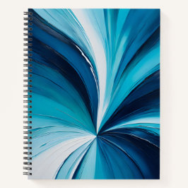 Cuaderno Bloc de notas de pintura de color con pintura al ó