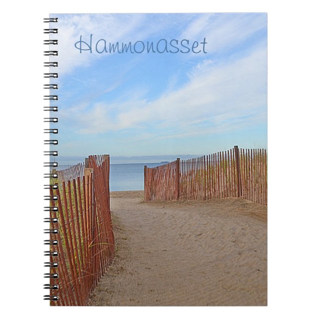 Cuaderno Bloc de notas de playa (Frente)