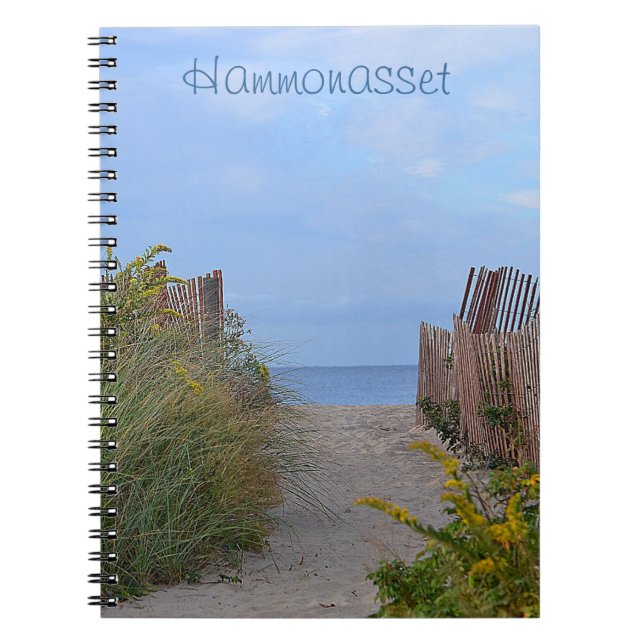 Cuaderno Bloc de notas de playa (Frente)
