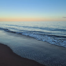 Bloc de notas de playa Tranquil Devon Sunset