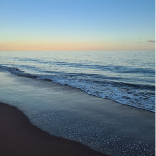 Cuaderno Bloc de notas de playa Tranquil Devon Sunset