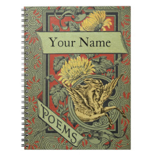 Cuaderno Bloc de notas de poesía
