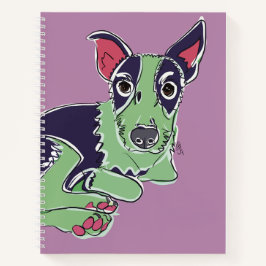Cuaderno bloc de notas de Quincy de QT Pie