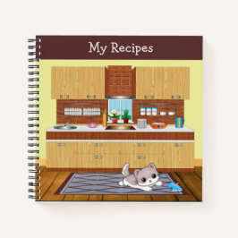 Cuaderno Bloc de notas de recetas purronales