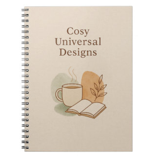 Cuaderno Bloc de notas de reflexión acogedor