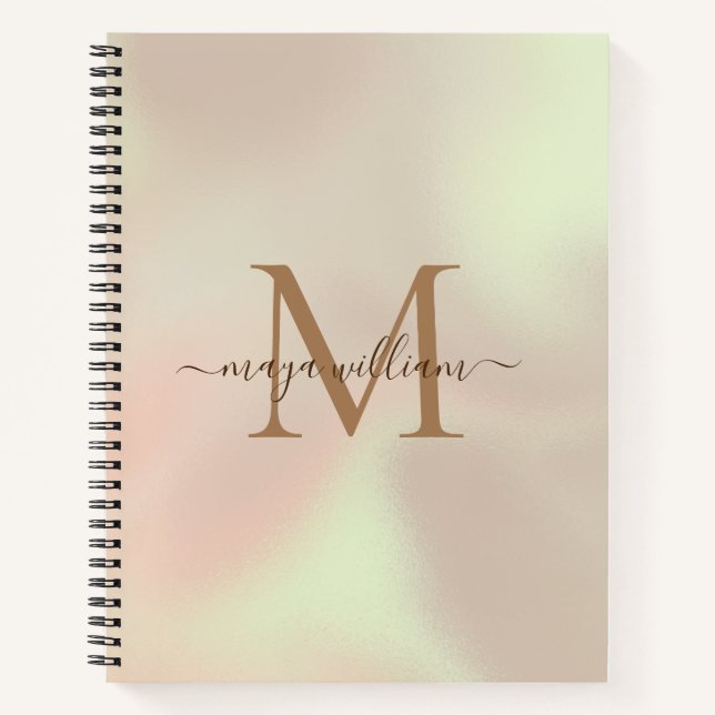 Cuaderno Bloc de notas de regalo de profesor de Moda de la  (Anverso)