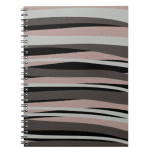 Cuaderno Bloc de notas de resumen de Moda mínima de Boho
