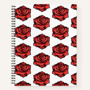 Cuaderno bloc de notas de retroceso con papel de gráfico