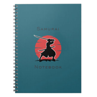 Cuaderno Bloc de notas de Samurai