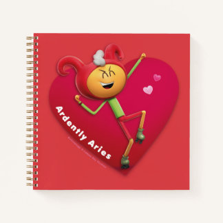 Cuaderno Bloc de notas de San Valentín para Aries