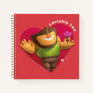 Cuaderno Bloc de notas de San Valentín para Leo