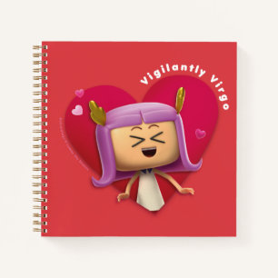Cuaderno Bloc de notas de San Valentín para Virgo