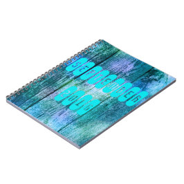 Cuaderno Bloc de notas de septiembre de 2016 color turquesa