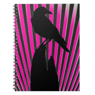 Cuaderno Bloc de notas de silueta en fila