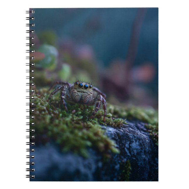 Cuaderno Bloc de notas de Spider Moss (Frente)