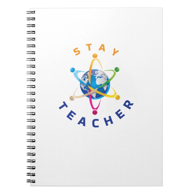 Cuaderno Bloc de notas de Stay Teacher (Frente)