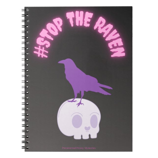 Cuaderno bloc de notas de #stoptheraven (Frente)