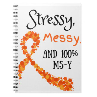 Cuaderno bloc de notas de Stressy, Messy y 100% MS-Y