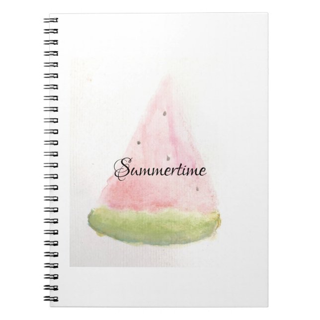 Cuaderno bloc de notas de SUMMERTIME (Frente)