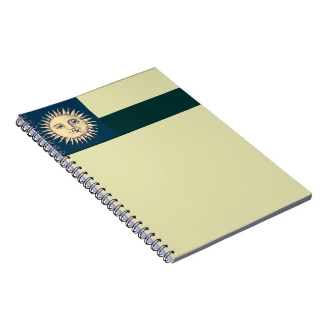 Cuaderno bloc de notas de Sun (Lado Derecho)