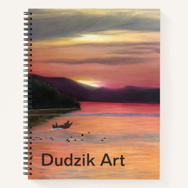 Cuaderno Bloc de notas de Sunset Bay (Anverso)