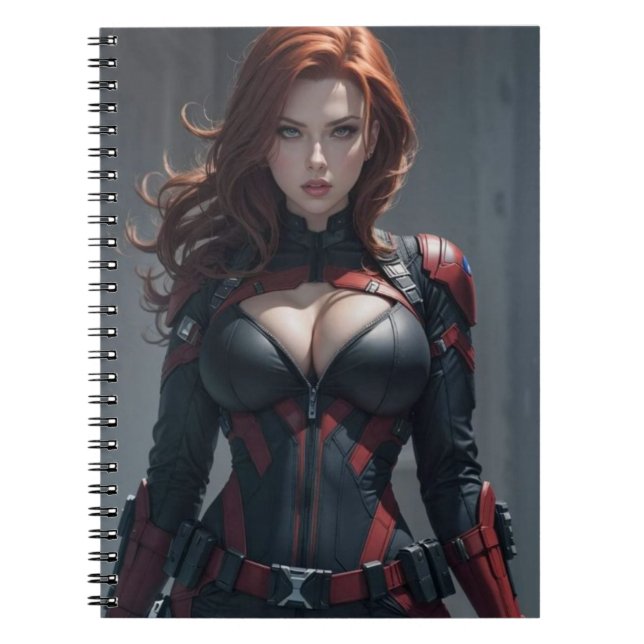 Cuaderno bloc de notas de supermujeres (Frente)