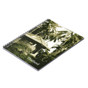 Cuaderno bloc de notas de Tailandia