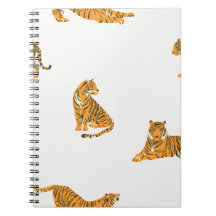 Bloc de notas de tigre "feroz"