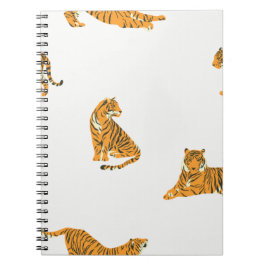Cuaderno Bloc de notas de tigre "feroz"
