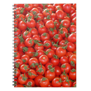 Cuaderno Bloc de notas de tomates de cereza