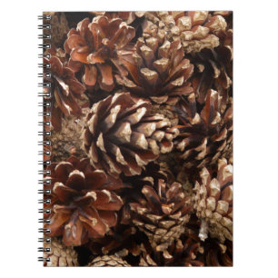 Cuaderno Bloc de notas de tonos de pino