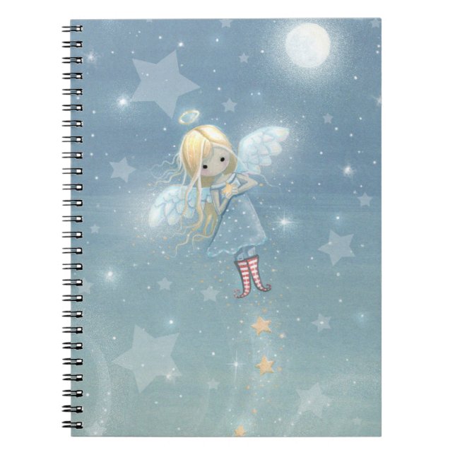 Cuaderno Bloc de notas de vacaciones Little Star Angel (Frente)