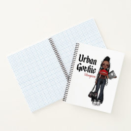 Cuaderno Bloc de notas de vampiros góticos urbanos 4