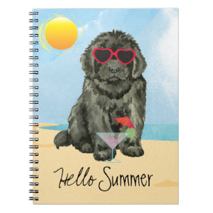 Cuaderno Bloc de notas de verano en Terranova