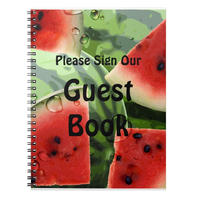 Cuaderno Bloc de notas de Watermelon Picnic (Frente)