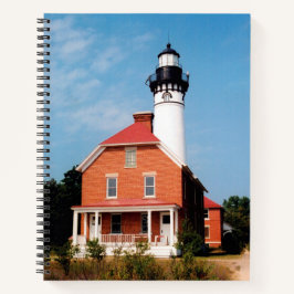Cuaderno bloc de notas del faro Au Sable Point