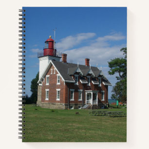 Cuaderno bloc de notas del faro de Dunkirk