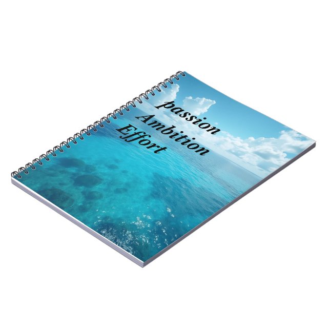 Cuaderno bloc de notas del mar (Lado Izquierdo)