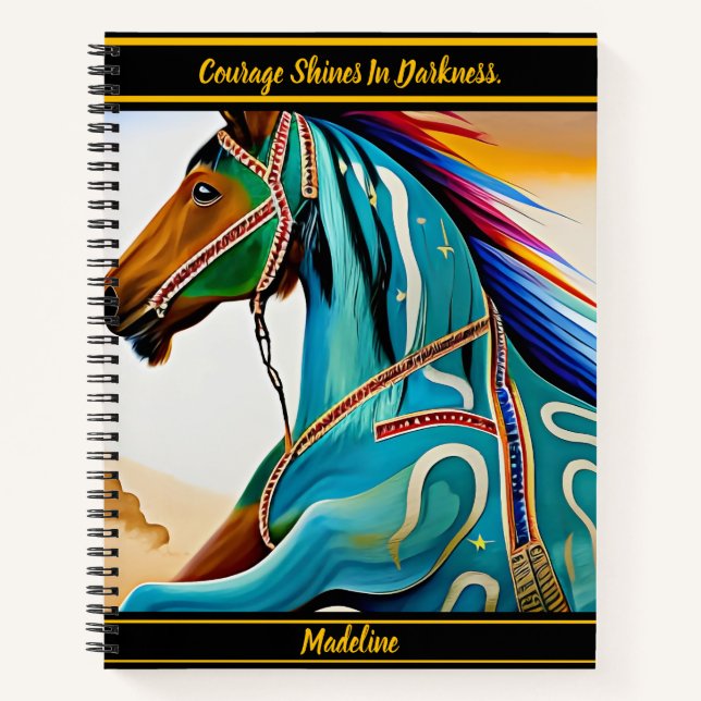 Cuaderno Bloc de notas del patrimonio nativo: Flores artíst (Anverso)