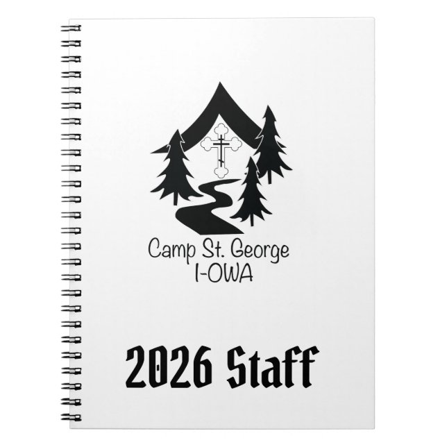 Cuaderno Bloc de Notas del Personal (Frente)