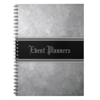 Cuaderno bloc de notas del planificador de eventos