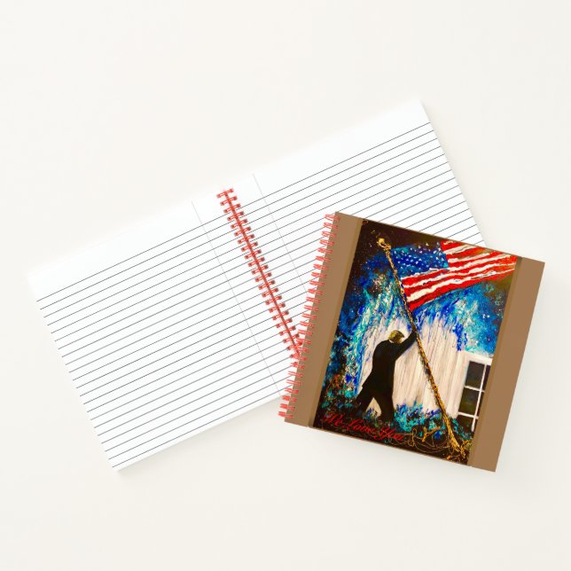 Cuaderno Bloc de notas del presidente Trump 2021 (Interior)