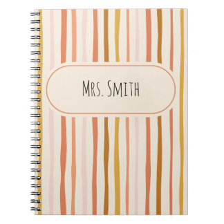 Cuaderno bloc de notas del profesor, regalo personalizado d