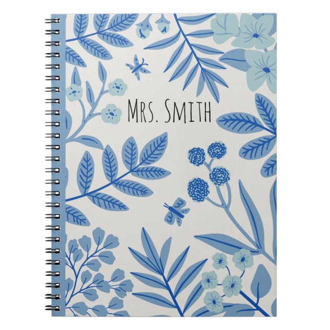 Cuaderno bloc de notas del profesor, regalo personalizado d (Frente)