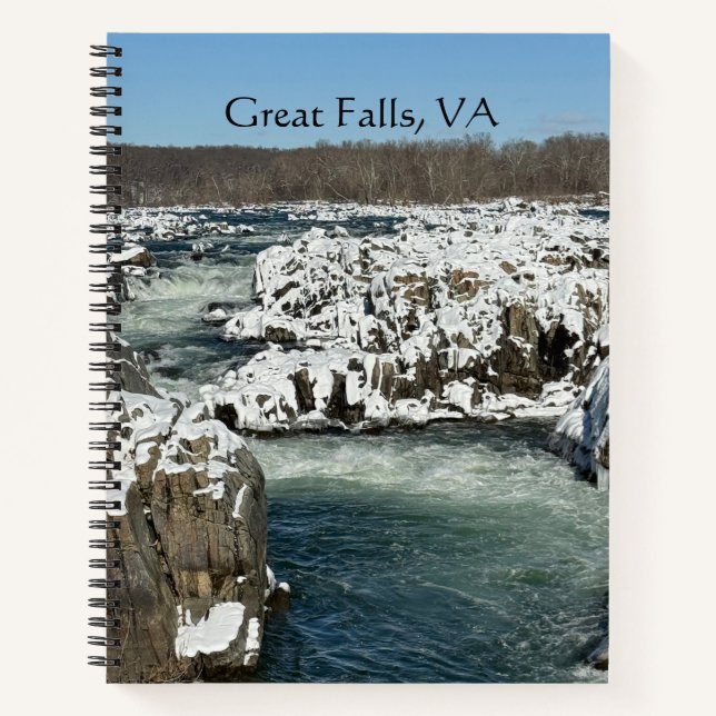 Cuaderno Bloc de notas del VA de Great Falls (Anverso)